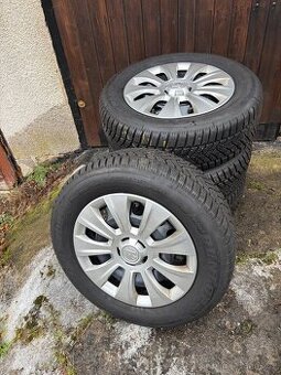 Zimní sada 8mm Škoda Karoq 5x112 215 60 16 et 43