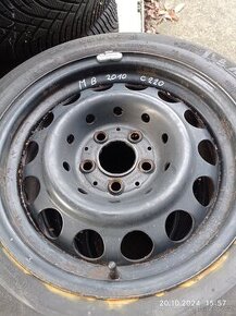 Zimní pneu+kola R16, Mercedes C220