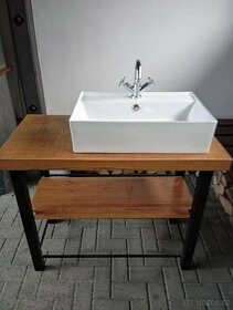 Koupelnový stolek s umyvadlem - 1