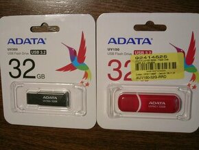 USB flash disky ADATA 32GB 2 kusy + 2 šnůrky na krk