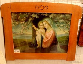 Starožitný obraz: Panna Marie s Ježíšem