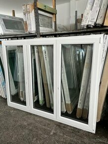 TROJKŘÍDLÉ PLASTOVÉ OKNO DECQUENICK 206x154-PLZEŇ