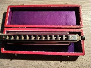 Prodám foukací harmoniku Hohner Chromonika II - 1