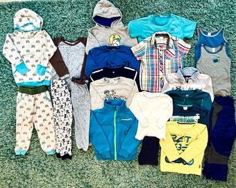 Velký set chlapeckého oblečení, vel. 110/116