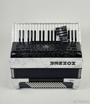 Nový akordeón Hohner Bravo 96bas, 3 hlas + záruka
