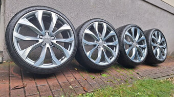 AUDI A6 C7 sada krásných disků R20 8,5Jx20H2 ET45 letní PNEU