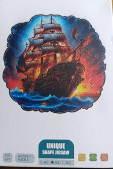 Dřevěné puzzle