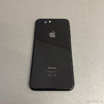iPhone 8 Plus 64GB, pěkný stav, 12 měsíců záruka