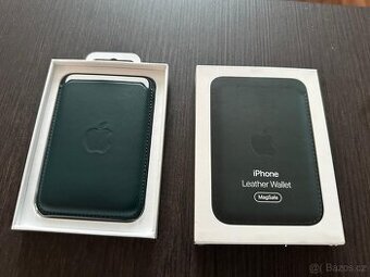 Apple Leather Wallet / Green / MagSafe / Find My — NOVÉ - 1