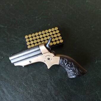 Kapesní derringer Sharps 1857 (4 raný) ráže .22 short kad D