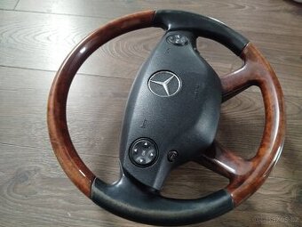 Volant w221 předfacelift, dřevěný vyhřívaný