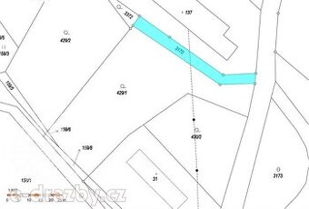 Prodej podílu 1/4 ostatní pozemky, 299 m2 - Rychnov nad Kněž