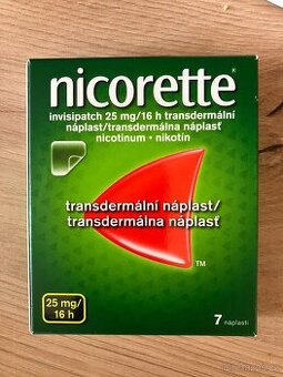 Nicorette 25mg a 15mg náplasti