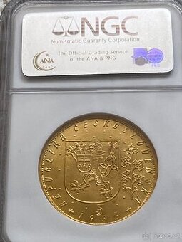 zlatý československý 5 dukát 1934 - 1
