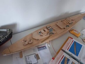 Bismarck 1:200 Hachette - 1