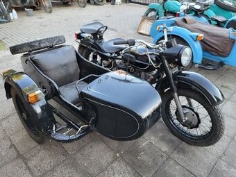 Ural,Dněpr IMZ 650 se side