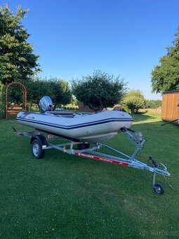 Motorový člun Honwave T38 IE + Honda BF 20