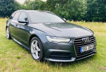 Audi A6 3.0TDi, Avant 3x S-line, r.2016, velmi pěkný stav