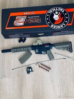 Airsoftová zbraň M4 SD Sportline 9" s kolimatorem