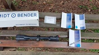 Puškohled optika Schmidt Bender s cervenym bodem 6x42