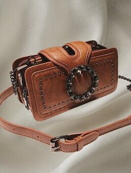 Malá hnědá kabelka crossbody - NOVÁ