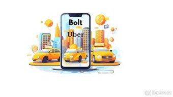 Flotila přijme řidiče na Bolt/Uber s vlastním autem.