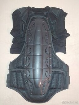 ČERNÝ PÁTEŘÁK/ZÁDOVÝ CHRÁNIČ NA KONĚ, LYŽE, SNOWBOARD, KOLO