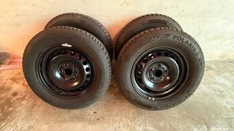 Prodám zimní pneumatiky 195/65 R15 + ocelové ráfky