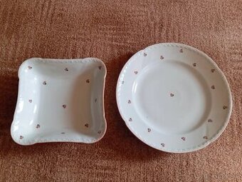 Stará porcelánová mísa/talíř Moritz Zdekauer