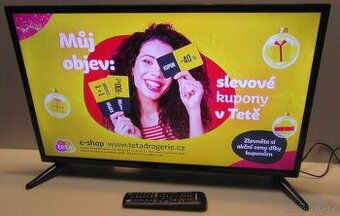 LED TV Sencor s obrazem v HD kvalitě a DVBT2/S2