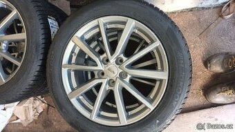 VW / Škoda – alu disky R17 s zimními pneu Hankook 215/55 R17