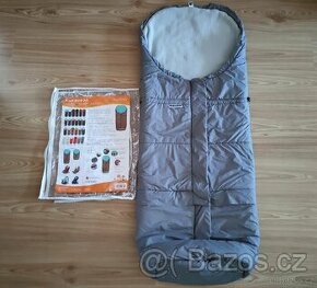 Teplý rostoucí fusak do kočárku/vajíčka