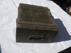 Muniční vojenská bedna vzor 35 . originál ČSR 1. republika