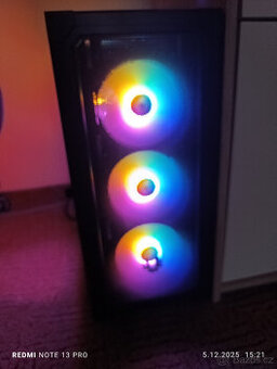 Herni PC- Ryzen 5 7600, 32GB RAM,1TB SSD,6700XT 12GB, WIN11