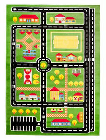 DĚTSKÝ KRÁSNÝ KOBEREC MĚSTO A SILNICE