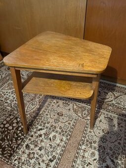 Stolek s poličkou sektor 60. léta velmi pěkný stav