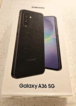 Samsung A36 5G 6GB/128GB černá - 1