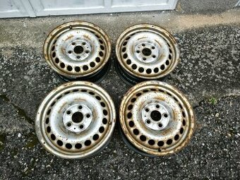 SADA PLECHOVÝCH DISKŮ VW 5X120 R16