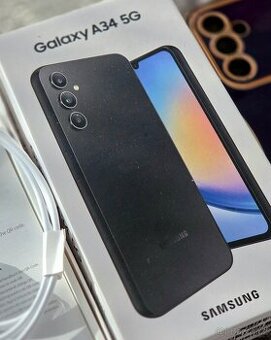 Samsung A34 5G , awesome graphite,  129GN