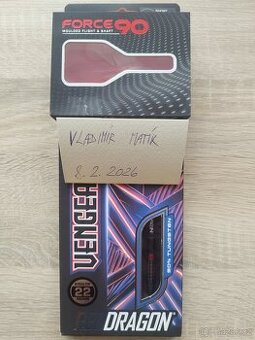 Šipky Red Dragon Vengeance 22 g Steel Tip