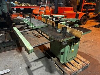 Spodní frézka Ligmet + čepovací vozík PLATÍ DO SMAZÁNÍ