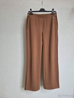 Dámské volné široké hnědé kalhoty Gerry Weber