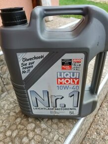 Motorovy olej znacky Liquimoly 10w-40 5l novy