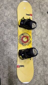 Dětský snowboard Head 130cm s vázáním Blackhole