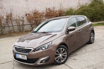 PEUGEOT 308 1.6 92KW BENZÍN/2014/ČR PŮVOD/VÝBAVA/KAMERA/