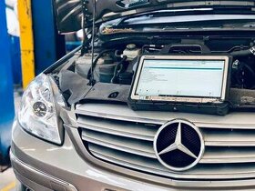 Diagnostika áut značky Mercedes