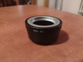 Redukce M42 na Fujifilm x-mount