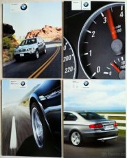 BMW magazín + speciál + katalogy X5 E53, řada 3 E92, M6