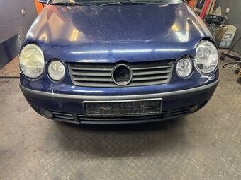 Přední nárazník a světla na vw Polo 9N - 1