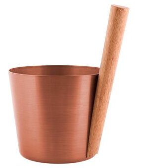 Hliníkové vědro Rento s rukojetí, měděná COPPER
